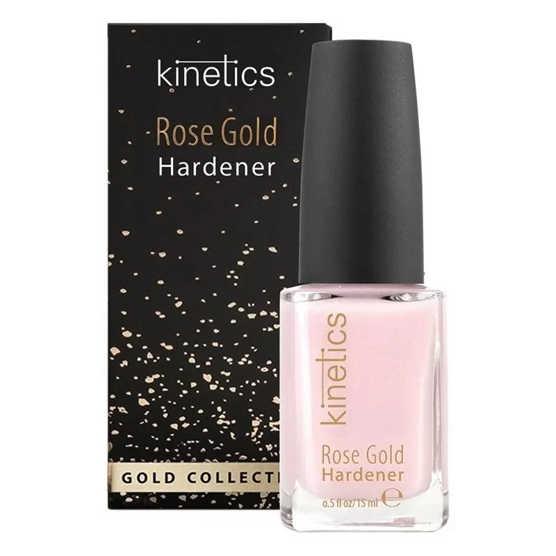 Stiprintojas nagams Kinetics Rose Gold Hardener 15KGC02 Stiprintojas nagams Kinetics Rose Gold Hardener 15KGC02