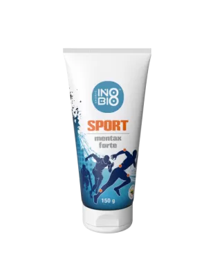 Stipriai šaldantis gelis - INOBIO Sport Mentax forte 150 ml.
